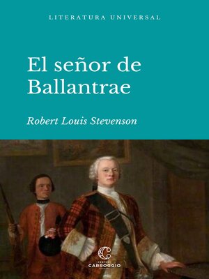 cover image of El señor de Ballantrae